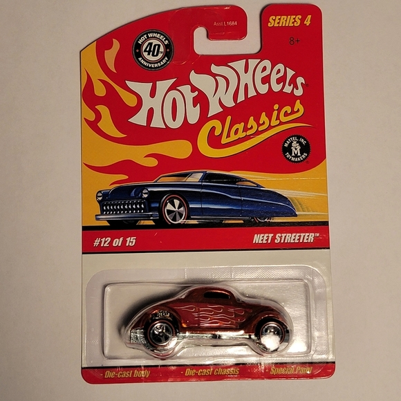 Hot Wheels 40 year anniversary Neet Streeter #12 of 15 special paint Sealed New - Picture 1 of 3